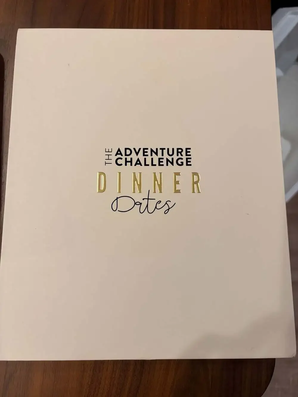 The Adventure Challenge Dinner Dates Book & Lomo'Instant Automat Camera Bundle